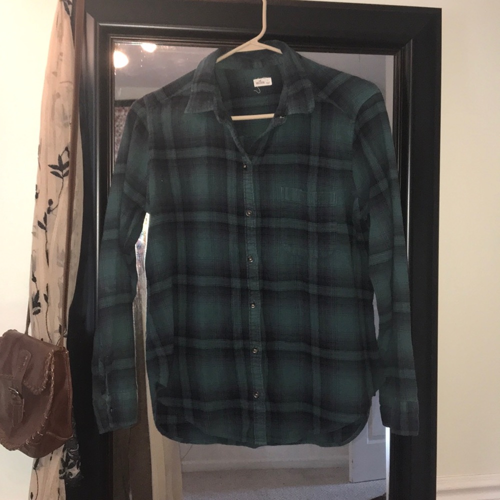 Hollister flannel shirt